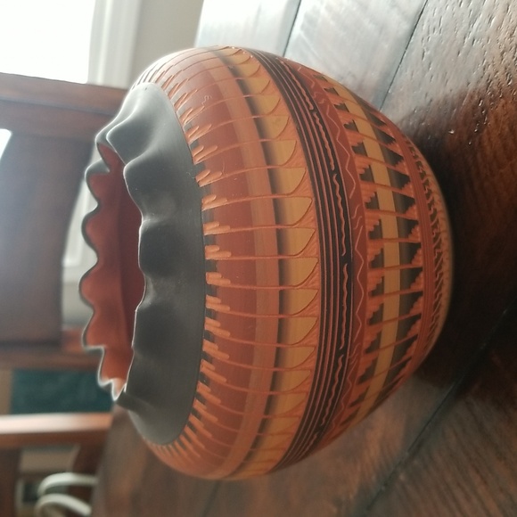 Navejo Other - Navajo Native American Pottery Signed Vase